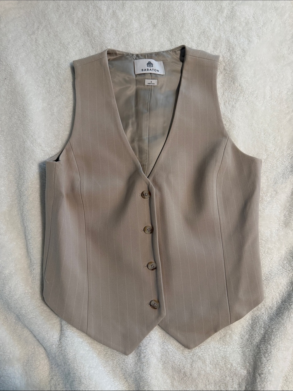 Aritzia Babaton Pin-stripe Vest